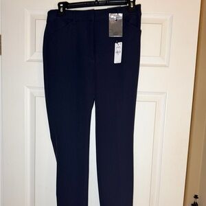 Express Women’s Editor High Rise Navy Blue Pants
